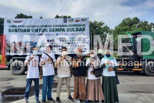 Kapal Kemanusiaan NTB Berlayar Menuju Sulawesi Barat