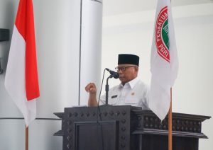 Buka Raker PGRI, Bupati Sampaikan Lima Mantap untuk PGRI