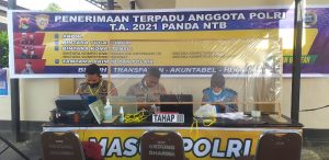 POLRES Lombok Timur Lakukan Verifikasi Pendaftar Calon Anggota POLRI Tahun 2021