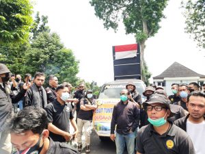 KASTA NTB DPD Lobar Datangi Polda NTB Tanyakan Kasus Longsornya Proyek Senggigi