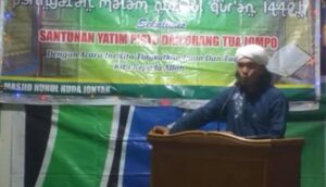 Masyarakat Dusun Jontak Peringati Malam Nuzulul Qur’an sekaligus Santunan Yatim Piatu dan Jompo