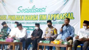 Pemda Sumbawa Barat Sosialisasi Hasil Penilaian Harga Tanah Rencana Lokasi Bandara