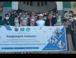 Mahasiswa Universitas Hamzanwadi Kunjungan Industri ke Ponpes Nurul Haramain