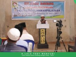 H. Lalu Tedy Bawa Konsep Meriri Menuju Perubahan di Lendang Nangka