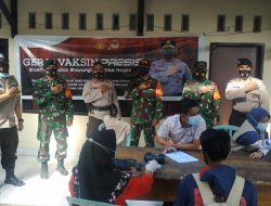 Polsek Masbagik Gelar Vaksinasi Presisi Merdeka