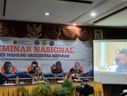 Usung Pembangunan Berkelanjutan Masyarakat Pesisir dan Kepulauan, Prodi Sosiologi UNRAM Gelar Seminar Nasional Sosiologi