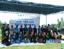Pemdes Pakuan Bersama Pertamina dan Human Initiative Launching Destinasi Wisata Air Terjun Batu Santek