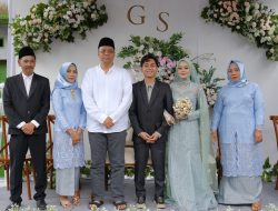 Gubernur NTB Hadiri Pernikahan Gellen dan Sari di Lendang Nangka