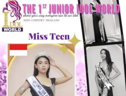 Sofia Asal Lotim Ikuti Miss Teen Junior Idol World di Thailand Wakili Indonesia