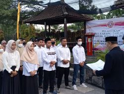 Kepala Desa Danger Lantik Pengurus Karang Taruna Persada Desa Danger