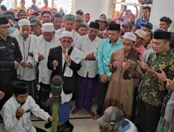 Pemasangan Simbol Tandai Renovasi Pembangunan Masjid Nurul Yaqin Nibas