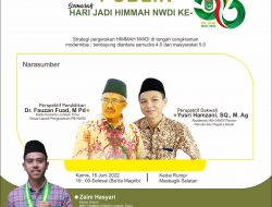 Sambut Hari Jadi HIMMAH NWDI yang ke-56, DPC HIMMAH NWDI LOTIM Gelar Diskusi Publik