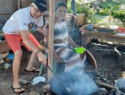 Berkunjung ke Lombok, Ketum IHSA Cicipi Kopi Siong Kete