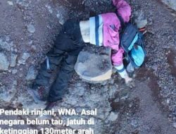 Seorang Wisatawan Mancanegara Terjatuh Saat Mendaki Puncak Rinjani