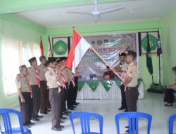 Pengurus Alumni Pramuka Yayasan Ponpes Al-Mahsuni Danger Dikukuhkan