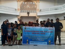 SAPANA Lombok Timur Gelar Santunan Yatim Piatu di Kelurahan Suryawangi
