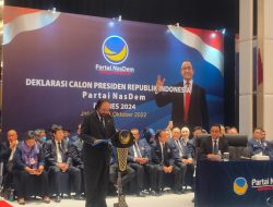 Partai NasDem Resmi Usung Anies Baswedan Jadi Calon Presiden pada Pilpres 2024