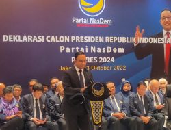 Diusung Partai NasDem, Anies Baswedan Siap Maju Pilpres 2024