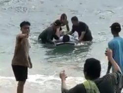Tiga Orang Mahasiswa Sekolah Tinggi Agama Islam (STAI) Tewas Tenggelam di Pantai Klui Lombok Utara