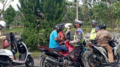 Menyesuaikan Kondisi Cuaca di Lombok Timur, Operasi Zebra Hari Pertama Digelar di Dalam Kota