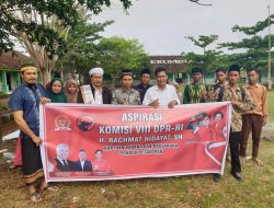 Rachmat Hidayat  Bantu Rehab dan Bangun Ruang Kelas Baru Madrasah NW dan NWDI