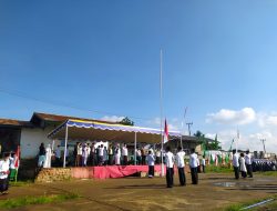 MWC NU Kecamatan Masbagik Menggelar Upacara Peringatan Hari Santri Nasional 2022