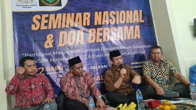 Doa Bersama dan Seminar HIMALO, Pemda Diingatkan Untuk Lebih Meriah Sambut WSBK Mandalika