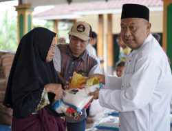 Wakil Ketua DPRD Lotim, M. Badran Achsyid Salurkan Bantuan Sembako untuk Jompo