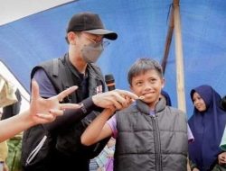 Anggota MRI Lotim, dr Taufik Nazar Berjibaku Membantu Korban Gempa di Cugenang Cianjur Jawa Barat