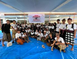 Mahasiswa Pariwisata Universitas Hamzanwadi Ikuti Pemecahan Rekor Muri Nguleg Bareng Sambal Bawang Putih Nusantara