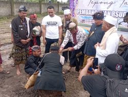 Kegiatan “Tepong Tanak” oleh Bupati Lombok Timur HM. Sukiman Azmy Tandai Dimulainya Pembangunan RSUD Masbagik