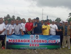 Gubernur NTB, Dr. Zulkieflimansyah Buka Turnamen Masbagik Legend Cup I di Lapangan Gotong Royong Masbagik