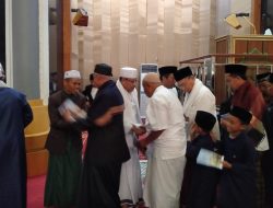 Ribuan Jamaah Mengikuti Salat Idul Fitri 1 Syawal 1444 H di Masjid Hubbul Wathan Islamic Center Mataram