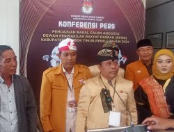 Bersama Jajaran Pengurus Partai, DPC Hanura Lotim Resmi Daftarkan Bacaleg ke KPU Lotim