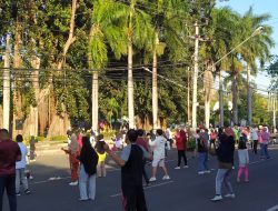 Warga Kota Selong Setiap Hari Ahad Selain Berolahraga Juga Berburu Kuliner di Arena JBMM