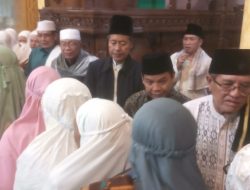 Pelepasan Calon Jemaah Haji Se Kecamatan Masbagik Dilakukan di Masjid Jami’ Al Akbar Masbagik