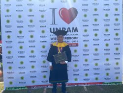Politisi Muda PDIP Ahmad Amrullah Raih Gelar Magister Teknik Universitas Mataram