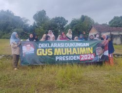 Kelompok Perempuan Saling Anton Lombok Barat Deklarasikan Dukungan Gus Muhaimin Presiden 2024