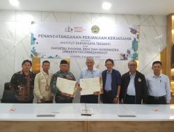 Prodi Pariwisata Universitas Hamzanwadi teken MoU dengan Institut Pariwisata Trisakti Jakarta