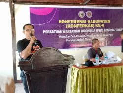 Pimpinan Radar Lombok Terpilih Menjadi Ketua PWI Kabupaten Lombok Timur Periode 2023-2026