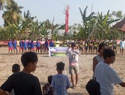 Semarakkan Bulan Lahir Nabi Muhammad, Pemuda Repok Raden Gelar Turnamen Sepak Bola Se-Desa Danger