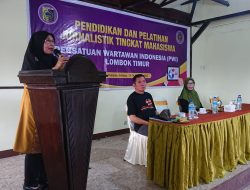 PWI Lombok Timur Gelar Diklat Jurnalistik Tingkat Mahasiswa