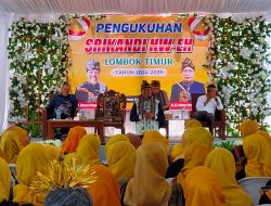 Songsong Pilkada 2024, Pasangan Haerul Warisin-Edwin Hadiwijaya Kukuhkan Pengurus Srikandi 2024-2029
