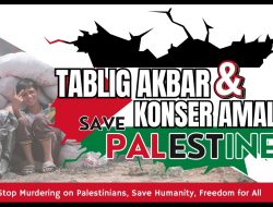 Aksi Bela Palestina Tabligh Akbar Do’a dan Konser Amal di Lapangan Gotong Royong Masbagik