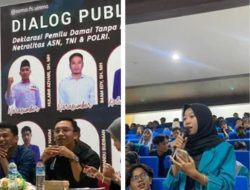 Senat Mahasiswa Fakultas Syariah UIN Mataram Gelar Dialog Publik dan Deklarasi Pemilu Damai Tanpa Hoax