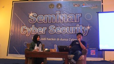 HMPS TI Universitas Hamzanwadi Selenggarakan Seminar Cyber Security