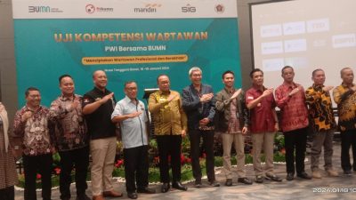 PWI Pusat Didukung oleh Dua BUMN Gelar UKW untuk Wartawan di NTB