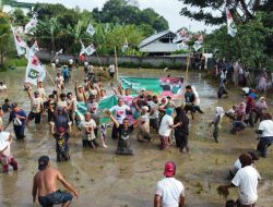Relawan Ganjar Mahfud Gelar “Begasap”, Keseruan Berburu Ikan di Lombok Timur