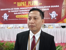 KPU Lotim Mulai Gelar Rapat Rekapitulasi Hasil Penghitungan Perolehan Suara Tingkat Kabupaten