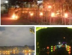 Sambut Ramadhan, Warga Lotim Meluapkan Kegembiraannya dengan Memasang Lampu Hias